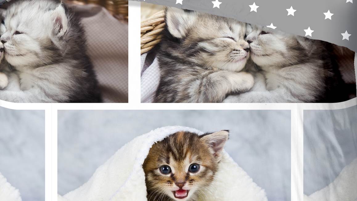 Good Morning Kitty housse de couette