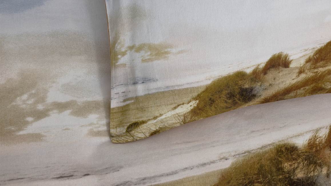 Snoozing Phare housse de couette taupe