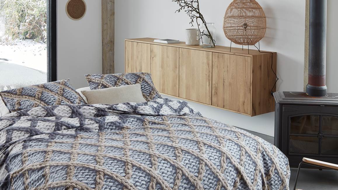 Beddinghouse Ivar housse de couette en flanelle