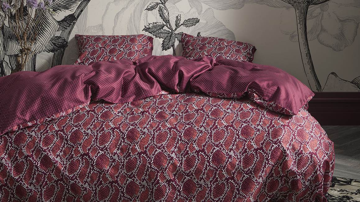 Essenza Solan Housse De Couette Terre De Sienne Smulderstextiles Fr