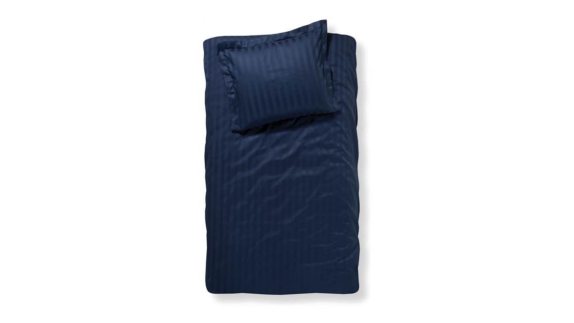 Damai Linea housse de couette indigo