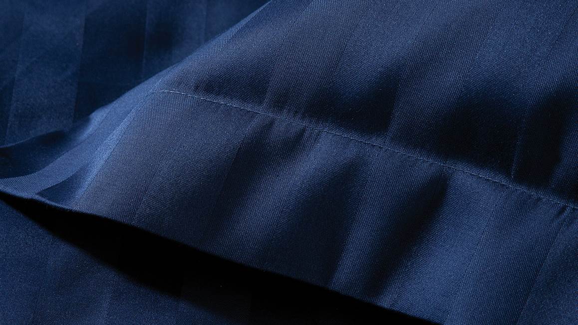 Damai Linea housse de couette indigo