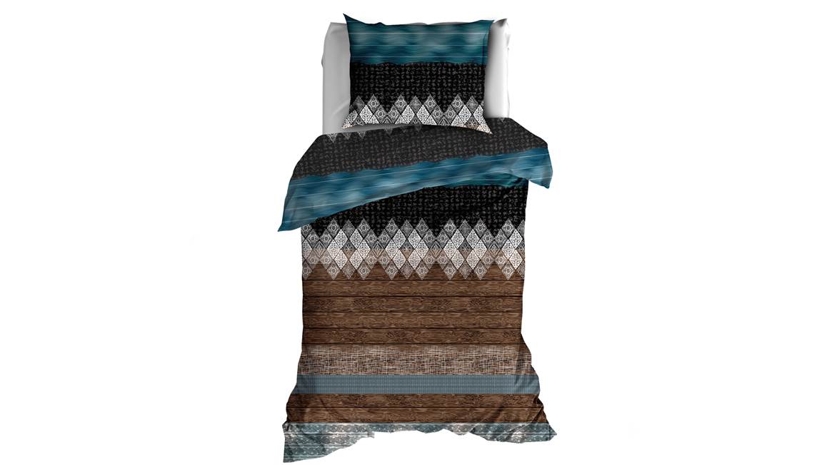 Romanette Brandon housse de couette en flanelle