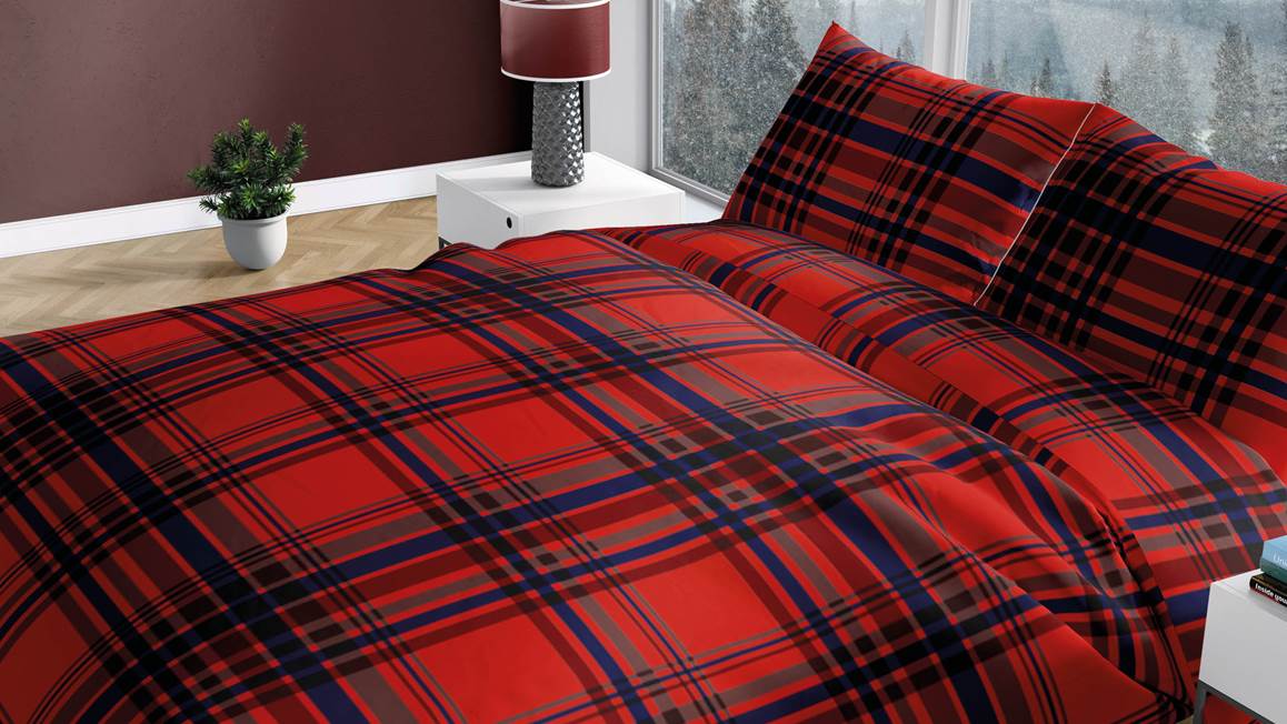 Romanette Flair housse de couette en flanelle