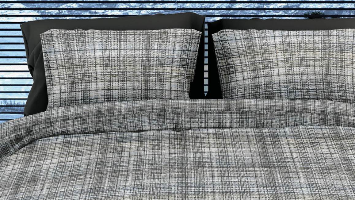 Romanette Highlands housse de couette en flanelle