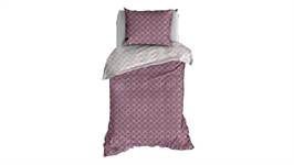 Satin d'Or Curling housse de couette vieux rose