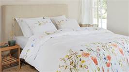 Marjolein Bastin Fleurs sauvages housse de couette rouge