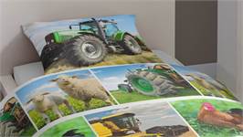Good Morning Agri housse de couette multicolore