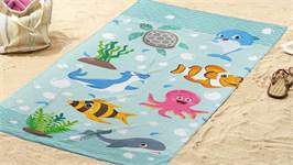 Good Morning Seaworld serviette de plage