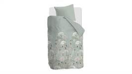 Ariadne at Home Fleurs housse de couette en flanelle vert