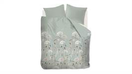 Ariadne at Home Fleurs housse de couette en flanelle vert