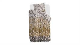 Ariadne at Home Nisa housse de couette en flanelle ocre