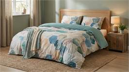 Snoozing Ace housse de couette en flanelle
