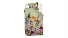 Snoozing Digitale housse de couette en flanelle vert