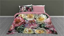 Snoozing Flower Garden housse de couette en flanelle