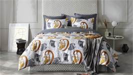 De Witte Lietaer Anastasia housse de couette jaune curry