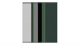 DDDDD Rico essuie-mains (lot de 6) vert