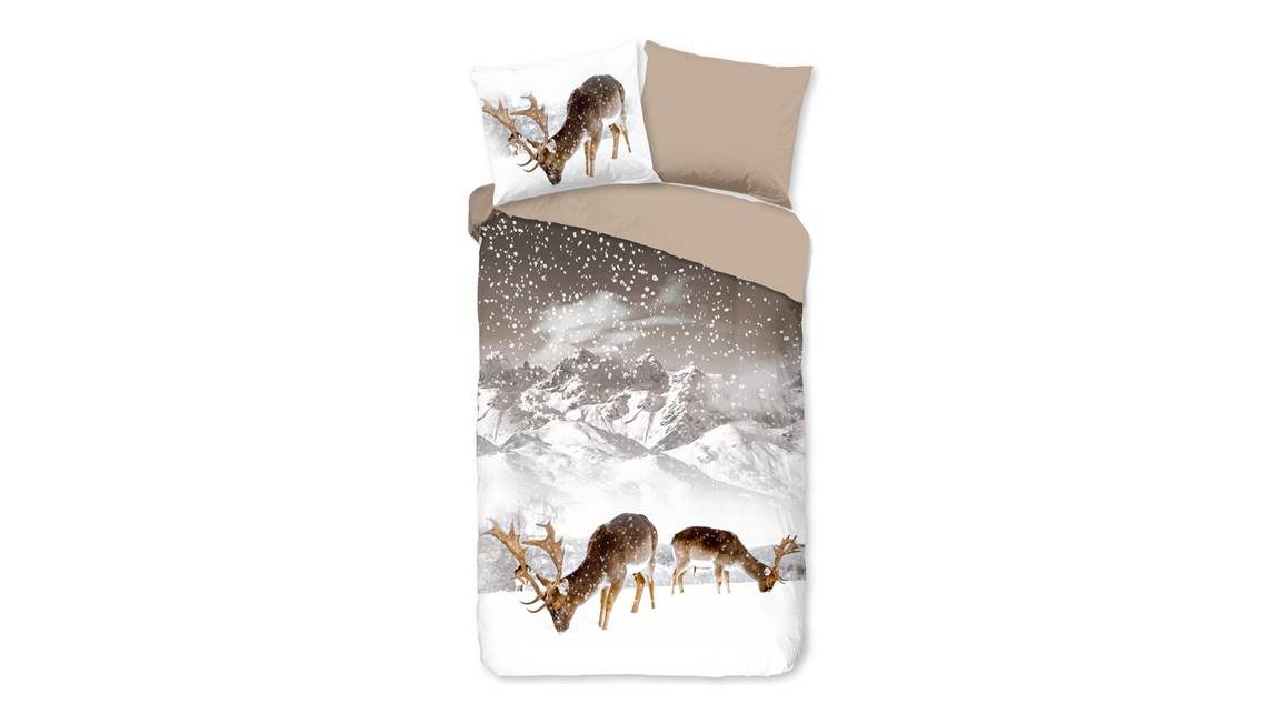 Good Morning Hiver housse de couette en flanelle