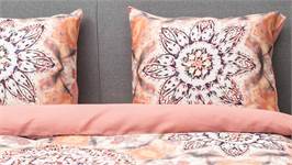 Kayori Navajo housse de couette mauve