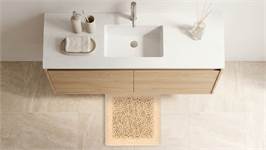 Heckettlane Buchara tapis de bain
