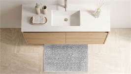 Heckettlane Fergana tapis de bain