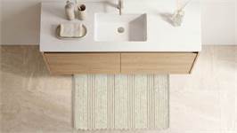 Heckettlane Solange tapis de bain