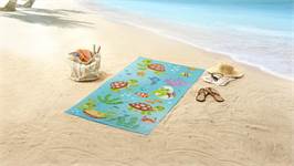 Good Morning Tortues serviette de plage