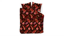 Ambiante Cordyline housse de couette rouge