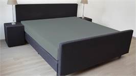 Snoozing drap-housse double jersey vert