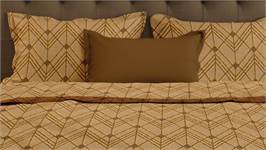 Satin d'Or Vitra housse de couette ocre