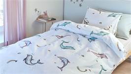 Beddinghouse Kids Dauphins Magiques housse de couette multicolore