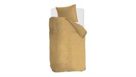 VT Wonen Stone Wash Froncé housse de couette jaune