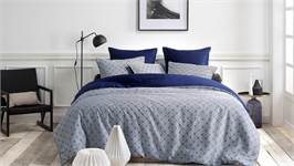 De Witte Lietaer Eloise housse de couette bleu royal
