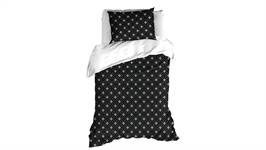 De Witte Lietaer Héro housse de couette noir intense