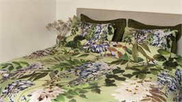 Snoozing Juin housse de couette vert olive