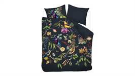 Snoozing Chant d'Oiseau housse de couette bleu foncé