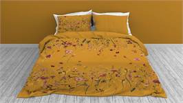 Snoozing Meadow Flowers housse de couette en flanelle