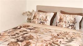 Snoozing Rowan housse de couette en flanelle sable