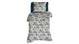 Satin d'Or Guirlande housse de couette bleu marine