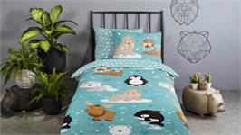 Good Morning Banquise housse de couette en flanelle