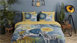 HIP Collection Laska housse de couette bleu