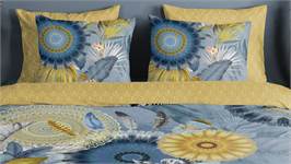 HIP Collection Laska housse de couette bleu