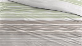Snoozing Darcie housse de couette en flanelle vert