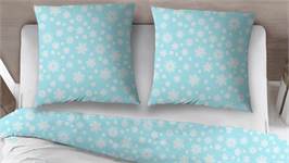 Snoozing Dolly housse de couette en flanelle multicolore