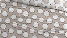 Snoozing Doris housse de couette en flanelle taupe