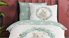 Good Morning Ourson Polaire housse de couette en flanelle