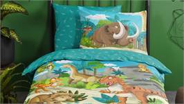 Good Morning Préhistoire housse de couette multicolore