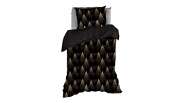 De Witte Lietaer Eve housse de couette en flanelle ocre