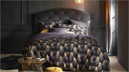De Witte Lietaer Eve housse de couette en flanelle ocre