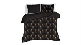 De Witte Lietaer Eve housse de couette en flanelle ocre